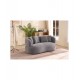 SOFA 2-OSOBOWA NEW YORK BOUCLE SZARA