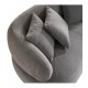SOFA 2-OSOBOWA NEW YORK BOUCLE SZARA