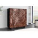 KOMODA FLUID 100X38 CM CIEMNA AKACJA