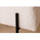 ŁAWKA LOFT 100X35 CM BOUCLE BIAŁY