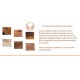 KOMODA GOLDEN SUNSET 140X38 CM MANGO CZARNA