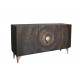 KOMODA GOLDEN SUNSET 140X38 CM MANGO CZARNA