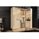 BAREK ART DECO 95X42 CM MANGO BIELONE