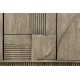 KOMODA ART DECO 170X38 CM MANGO SZARE