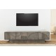 SZAFKA RTV ART DECO 200X38 CM MANGO SZARE