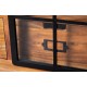 SZAFKA RTV HERITAGE 160X45 CM AKACJA BRĄZOWA
