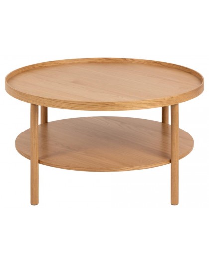 STOLIK KAWOWY BANBURY 80X42CM DĄB