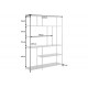 REGAŁ SLIM LINE 135X35 CM CZARNY