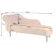 LEŻANKA CHESTERFIELD 170 CM MUSZTARDOWY WELUR