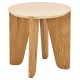 STOLIK KAWOWY DOCKLAND 50 CM TRAWERTYN