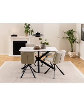 ST&Oacute;Ł  HEAVEN 135X75,5 CM BIAŁA CERAMIKA