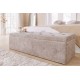 ŁAWKA EXTRAWAGANCJA 140X40 CM BOUCLE BEŻOWY