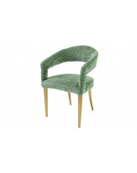 KRZESŁO BOUTIQUE BOUCLE ZIELONE