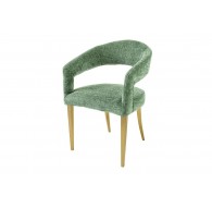 KRZESŁO BOUTIQUE BOUCLE ZIELONE