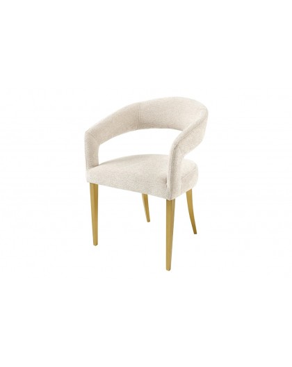KRZESŁO BOUTIQUE BOUCLE BEŻOWE