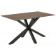 STÓŁ  HEAVEN 135X75,5 CM RDZAWOBRĄZOWA CERAMIKA