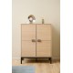 KOMODA KENSINGTON 91X40 CM DĄB BIELONY