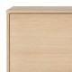 KOMODA KENSINGTON 91X40 CM DĄB BIELONY