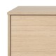 KOMODA KENSINGTON 180X40 CM DĄB BIELONY