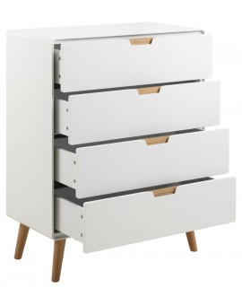 KOMODA LOWELL  80X40 CM BIAŁA I