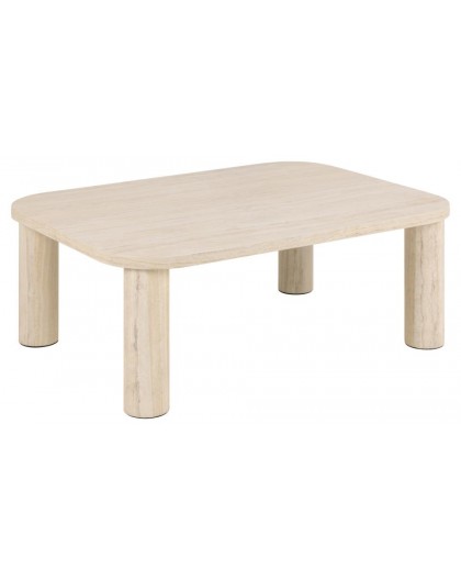 STOLIK KAWOWY SOLANO 100X75 CM TRAWERTYN