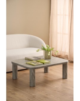 STOLIK KAWOWY SOLANO 100X75 CM MARMUR