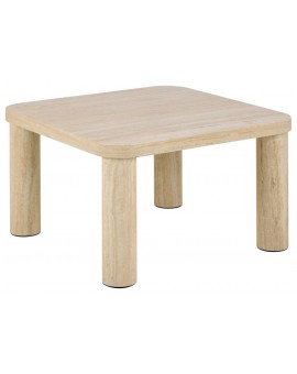 STOLIK KAWOWY SOLANO 60X60 CM TRAWERTYN