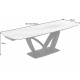 STÓŁ ROZKŁADANY PAPILLON 180-220X260 CM CERAMIKA BIAŁY