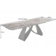 STÓŁ ROZKŁADANY INFINITY 180-220X260 CM CERAMIKA TAUPE BRĄZOWO-SZARY