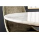 STÓŁ GATSBY 140 CM MANGO BIAŁY MARMUR