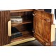SZAFKA RTV GATSBY II 170X45 CM MANGO MARMUR BIAŁY