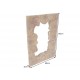 LUSTRO MOSAIK 90 CM TEAK