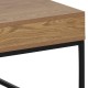 STOLIK KAWOWY WILLFORD 80X80 CM DZIKI DĄB