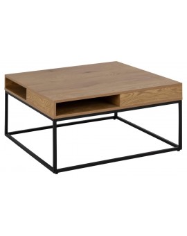 STOLIK KAWOWY WILLFORD 80X80 CM DZIKI DĄB