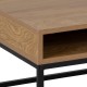 STOLIK KAWOWY WILLFORD 80X80 CM DZIKI DĄB