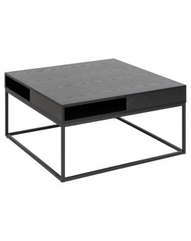STOLIK KAWOWY WILLFORD 80X80 CM JESION CZARNY