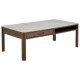 STOLIK KAWOWY SOUTHAMPTON 130X45 CM CERAMIKA KREMOWA