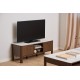 STOLIK KAWOWY SOUTHAMPTON 130X45 CM CERAMIKA KREMOWA