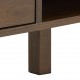 STOLIK KAWOWY SOUTHAMPTON 130X45 CM CERAMIKA KREMOWA