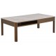 STOLIK KAWOWY SOUTHAMPTON 130X45 CM CERAMIKA KREMOWA