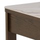 STOLIK KAWOWY SOUTHAMPTON 130X45 CM CERAMIKA KREMOWA