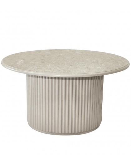 STOLIK KAWOWY EASY 80CM SZAROBEŻOWY