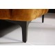 PUF MODERN BAROCK 92X62 CM WELUR MUSZTARDOWY 