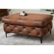 PUF MODERN BAROCK 92X62 CM BRĄZOWY