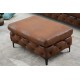 PUF MODERN BAROCK 92X62 CM BRĄZOWY