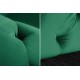 SOFA MODERN BAROCK 3-OSOBOWA WELUR ZIELONY