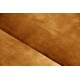 SOFA MODERN BAROCK 3-OSOBOWA MUSZTARDOWY WELUR
