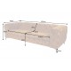 SOFA MODERN BAROCK 3-OSOBOWA MUSZTARDOWY WELUR