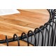 STOLIK KAWOWY TRUE ELEMENTS 73 CM AKACJA