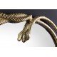 LUSTRO SNAKE 80 CM ZŁOTE